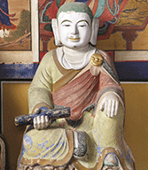 灵山殿十六罗汉坐像(左7）