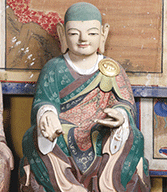 灵山殿十六罗汉坐像(右8）