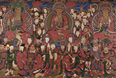 Painting of Three Store Bodhisattvas