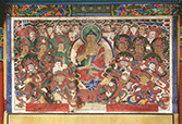 Painting of Sakyamuni Buddha's Preaching on the Vulture Peak